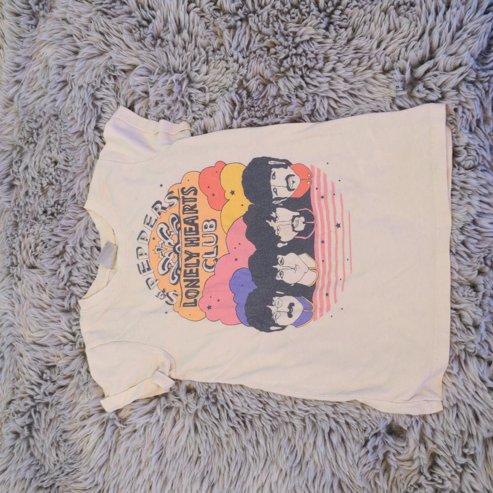 Beatles cream T-shirt kids sz medium